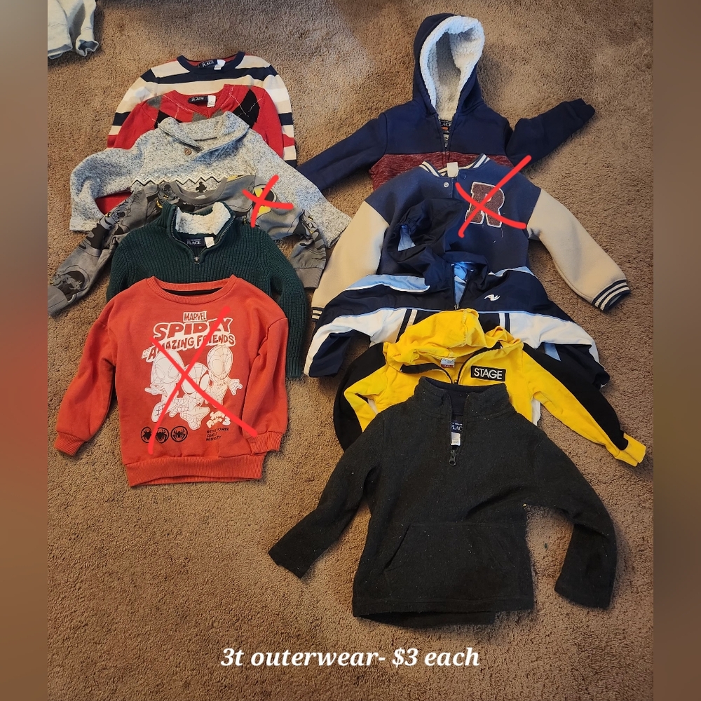 3T Boys Outterwear